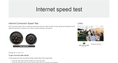 Desktop Screenshot of netspeedtester.com